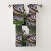 Moderne Art Train Afbeelding Popular Best Bath Bad Handdoek (Insitu)