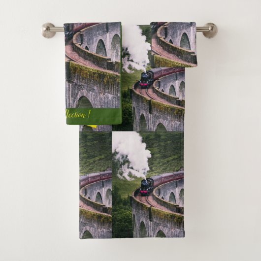 Moderne Art Train Afbeelding Popular Best Bath Bad Handdoek (Insitu)