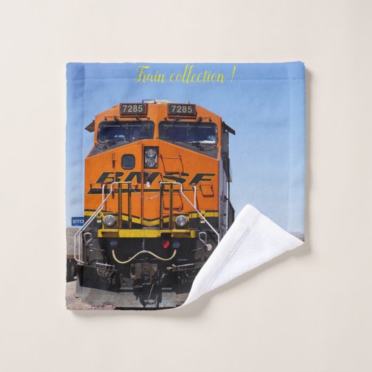 Moderne Art Train Afbeelding Popular Best Bath Bad Handdoek (Wasdoekje)