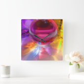 Moderne Art Wall-klokken Vierkante Klok (Huis)