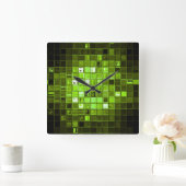 Moderne Art Wall-klokken Vierkante Klok (Huis)