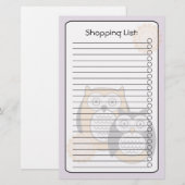 Moderne artikelen Lijst van artikelen Briefpapier (Voorkant / Achterkant)