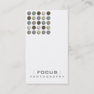 Moderne artistieke Abstracte rastermonochrome Stip Visitekaartje