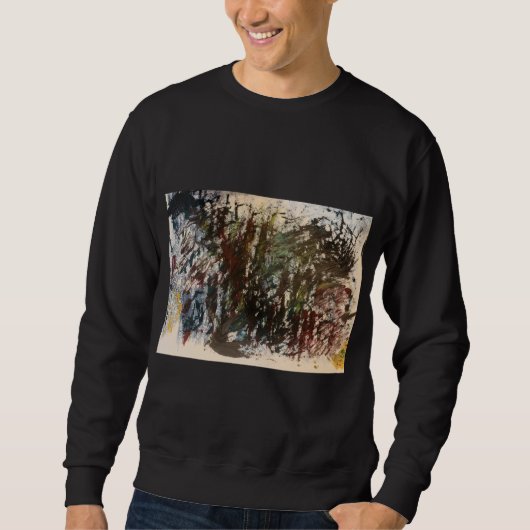 Moderne Artistieke Crewneck Trui (Voorkant)
