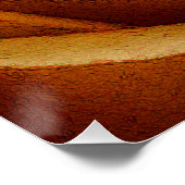 Moderne artistieke gele roos perfect poster (Hoek)