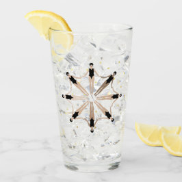 Moderne artistieke gesynchroniseerde zwemmers Gold Glas