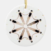 Moderne artistieke gesynchroniseerde zwemmers Gold