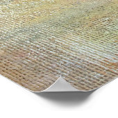 Moderne Artistieke Herfst Abstract Poster (Hoek)