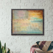Moderne Artistieke Herfst Abstract Poster