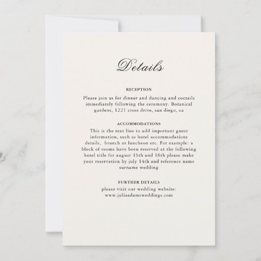 Moderne Artistieke Motief Stijl Mandala bruiloft Kaart (Achterkant)