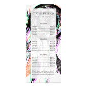 Moderne artistieke Native American Dreamweaver Reclamekaart (Voorkant)