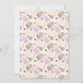 Moderne Artistieke One Line Art 70ste Verjaardagsf Kaart (Achterkant)