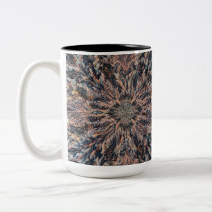Moderne Artistieke Twee-Tone Mok (15 oz)