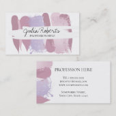 Moderne artistieke visitekaartje (Voorkant / Achterkant)