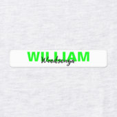 Moderne artistieke waterdichte naamlabels voor kle labels (Design 1)