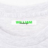 Moderne artistieke waterdichte naamlabels voor kle labels (Aangebracht)