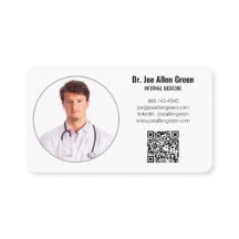 Moderne arts Foto QR Code Minimalist 👩‍