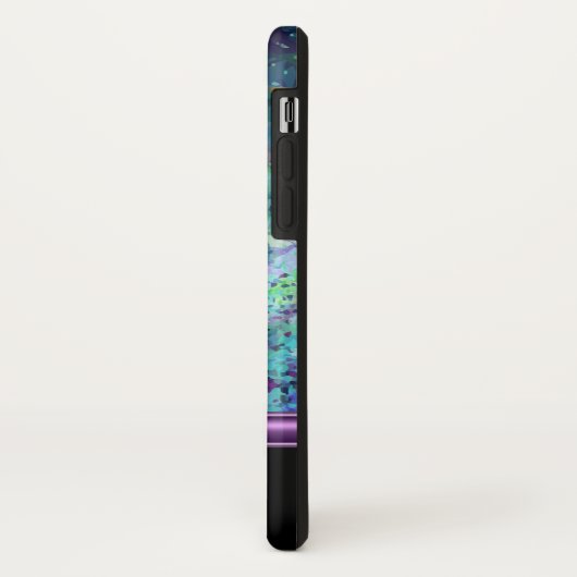 Moderne Artystieke Monogram Case-Mate iPhone Case (Achterkant/links)