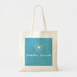 Moderne Atomaire Spoetnik Sneeuwvlok Kersttas Tote Bag