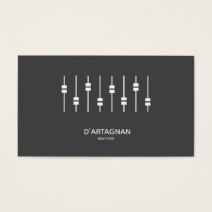 Moderne audio 2020-Visitekaartje Visitekaartje