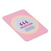 Moderne Aura Angel-nummers 444 Magneet (Rechterzijde)