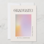 Moderne aura roze kleurrijke typografie foto giral (Voorkant)