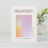 Moderne aura roze kleurrijke typografie foto giral (Staand voorkant)