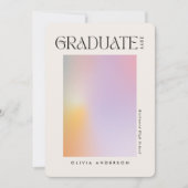 Moderne aura roze kleurrijke typografie foto giral (Voorkant)