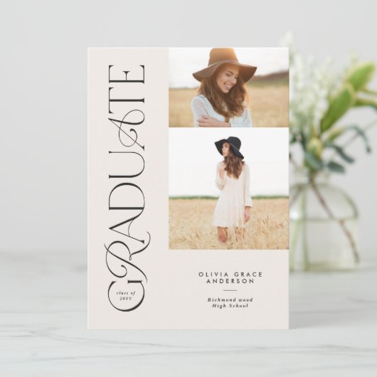 Moderne aura roze, kleurrijke typografie multi-fot (Staand voorkant)