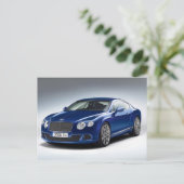 moderne auto 15 briefkaart (Staand voorkant)