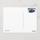 moderne auto 15 briefkaart (Achterkant)