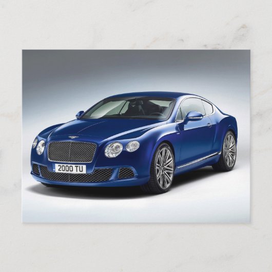 moderne auto 15 briefkaart (Voorkant)