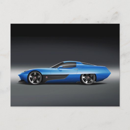 Moderne auto 27 briefkaart (Voorkant)