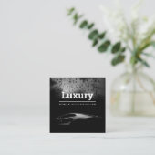 Moderne Auto Detailing Auto Reiniging Wash Automot Vierkante Visitekaartje (Staand voorkant)