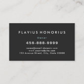 Moderne Auto Glas Reparatie gebroken glasscherven  Visitekaartje (Achterkant)