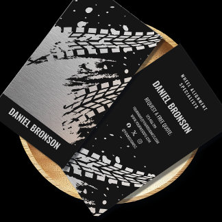 Moderne Auto Mechanic Reparatie Service Visitekaartje