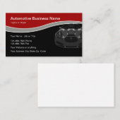 Moderne auto visitekaartje (Voorkant / Achterkant)