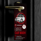Moderne Auto Wash Auto Detailing Automobiel Wassen Deurhanger