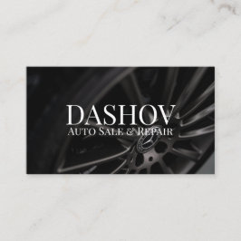 Moderne autodealer Auto Verkoop Reparatie Winkel B Visitekaartje