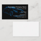 Moderne automobielindustrie visitekaartje (Voorkant / Achterkant)