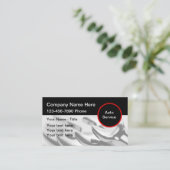 Moderne Automotive Business Services Visitekaartje (Staand voorkant)