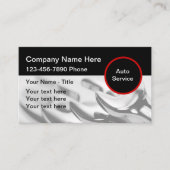 Moderne Automotive Business Services Visitekaartje (Voorkant)