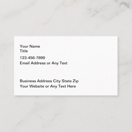 Moderne Automotive Service Visitekaartjes (Achterkant)