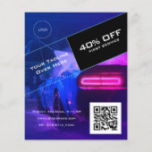 Moderne autoreiniging flyer (Achterkant)