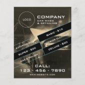 Moderne autoreinigingsflyer flyer (Voorkant)