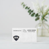 Moderne auto's | Onderdelen en services Visitekaartje (Staand voorkant)