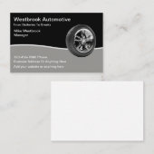 Moderne autoservice met Logo Templ Visitekaartje (Voorkant / Achterkant)