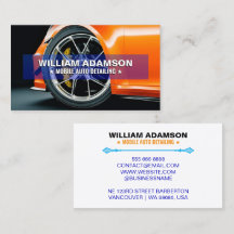 Moderne autoverzorging, autoverkoop, coole autodet