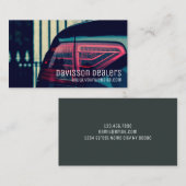 Moderne autowrak visitekaartje (Voorkant / Achterkant)