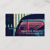 Moderne autowrak visitekaartje (Voorkant)